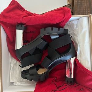 Christian Louboutin platform heal